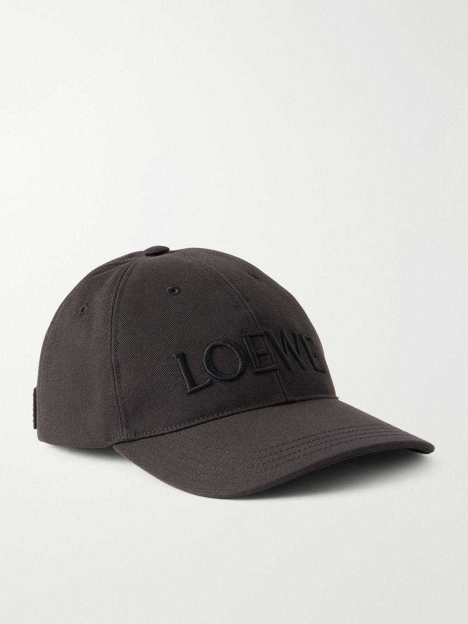 + Paula's Ibiza logo-embroidered cotton-twill cap by LOEWE