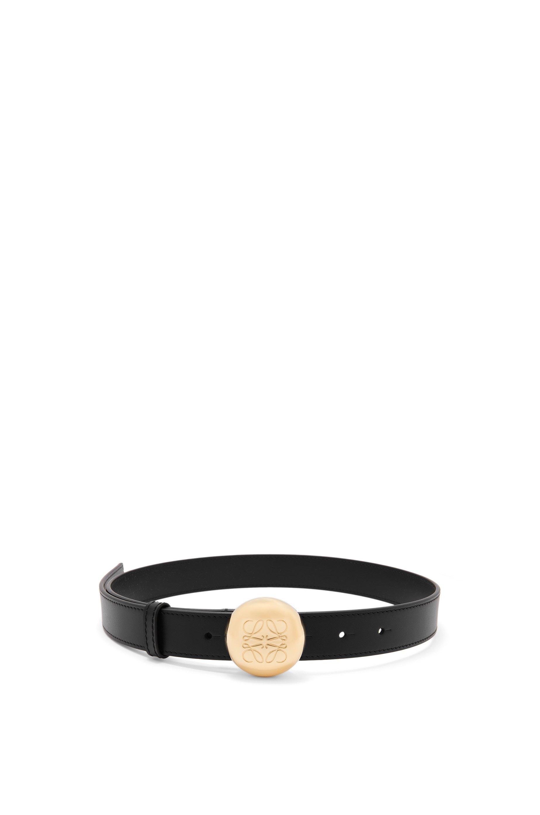 Pebble belt in smooth calfskin by LOEWE