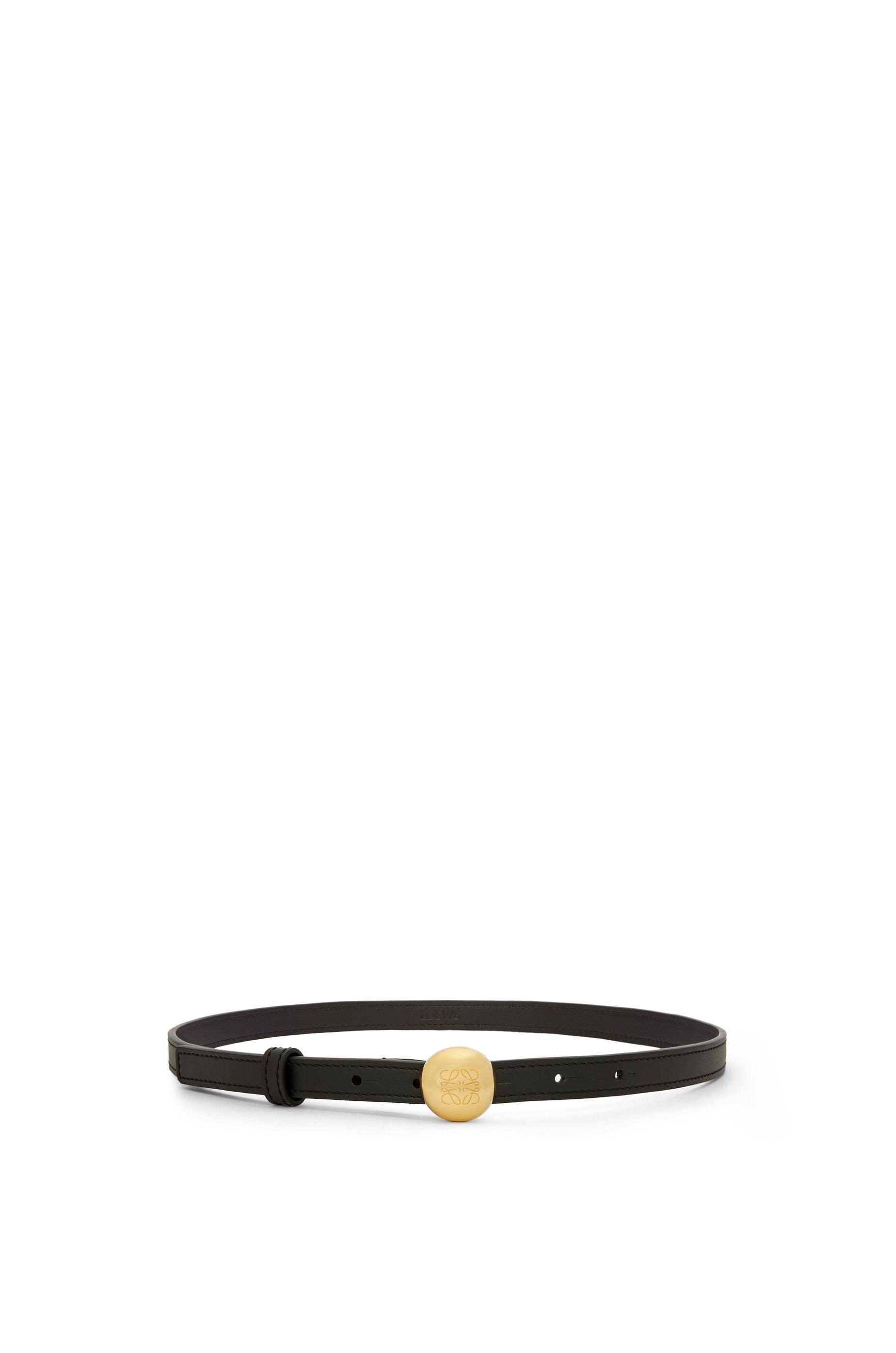 Pebble belt in smooth calfskin by LOEWE