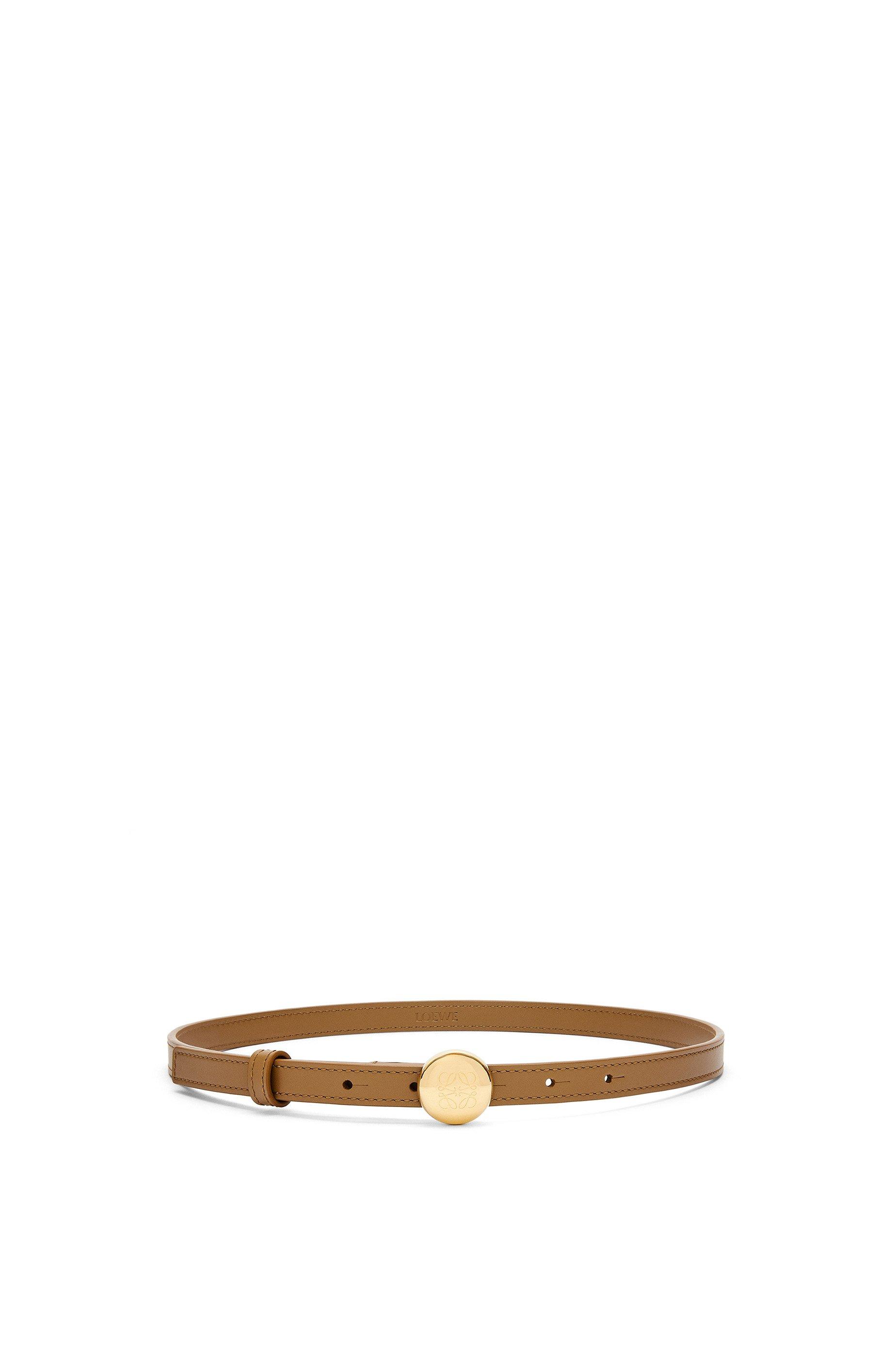 Pebble belt in smooth calfskin by LOEWE