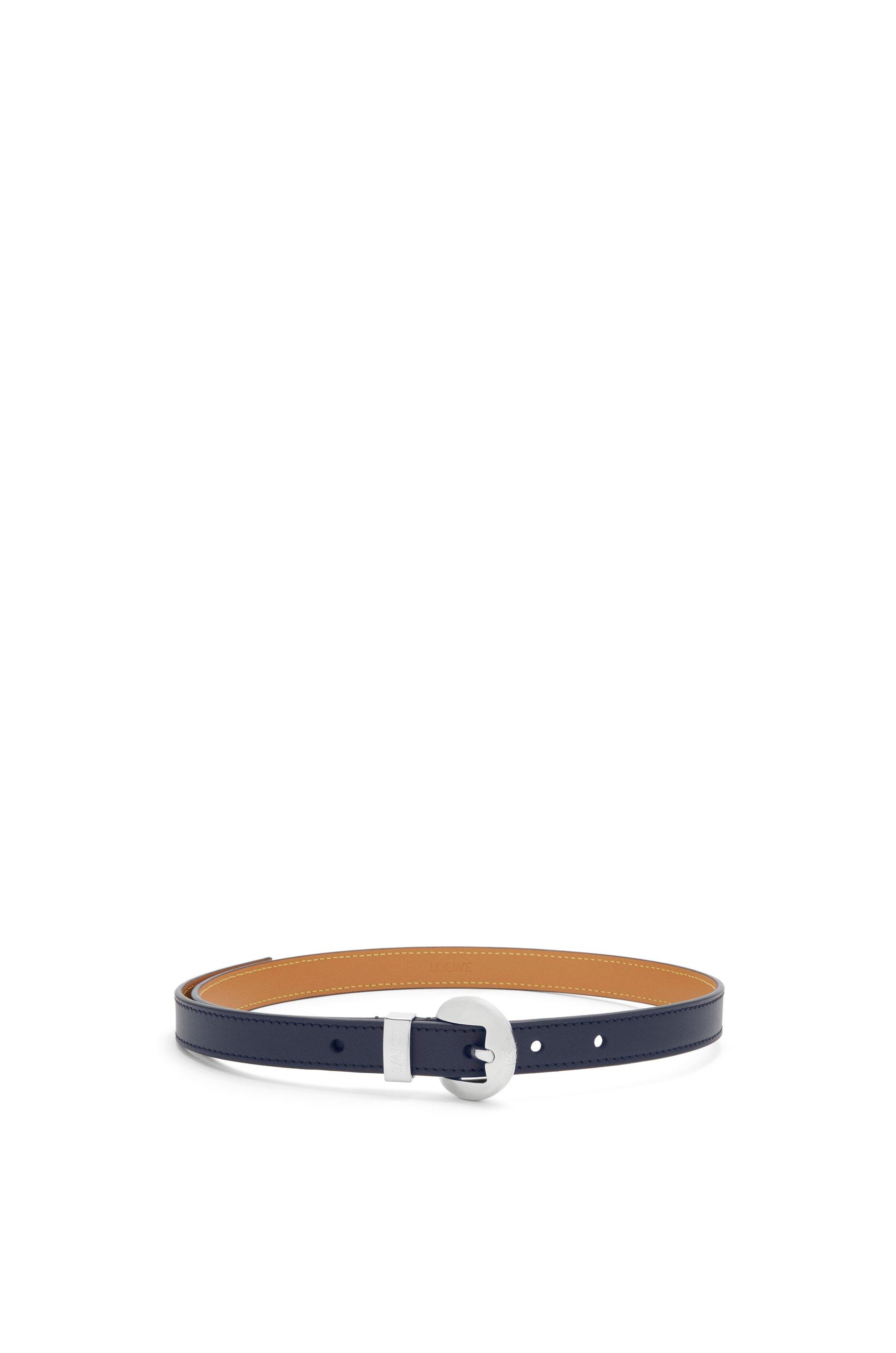 Pebble belt in smooth calfskin by LOEWE