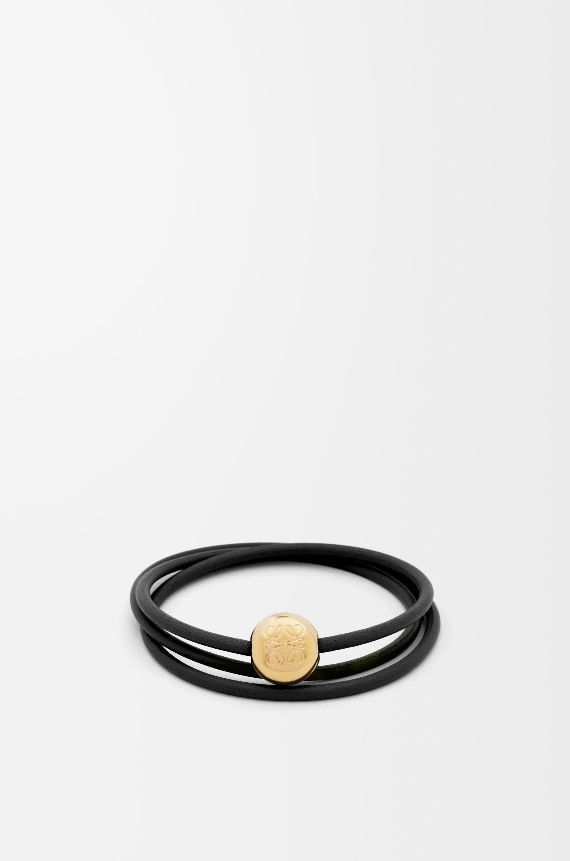 Pebble bracelet in calfskin by LOEWE