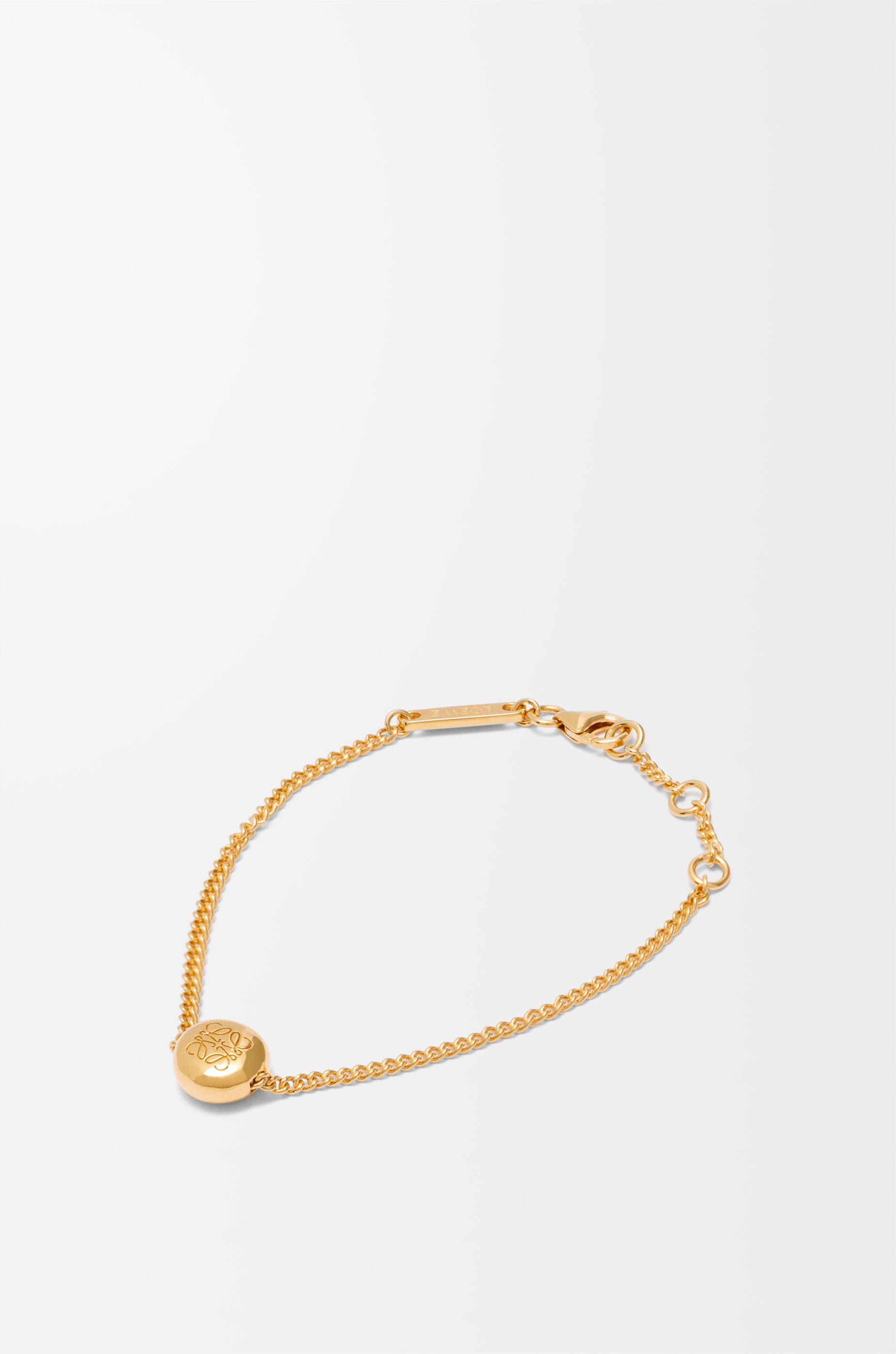 Pebble bracelet in sterling silver by LOEWE