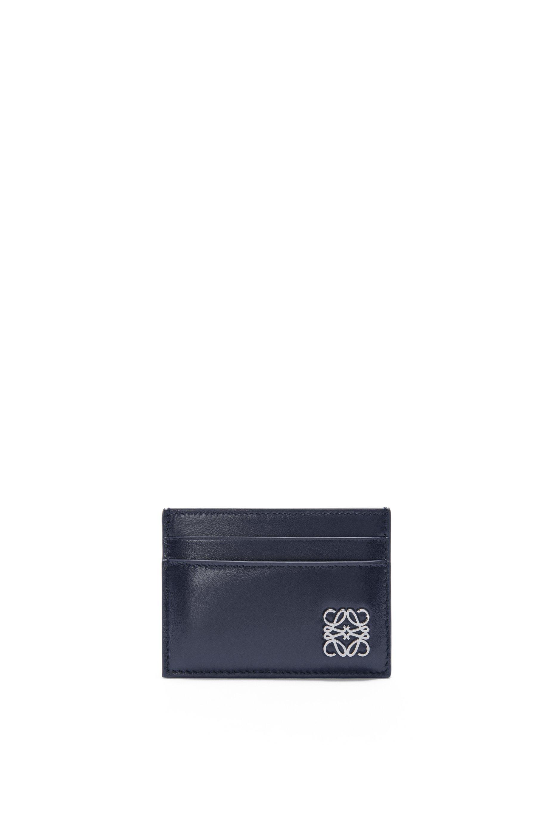 Puffer Anagram plain cardholder in shiny nappa calfskin by LOEWE