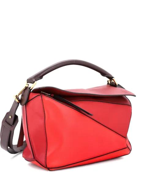 Puzzle Bag Leather Medium shoulder bag by LOEWE 