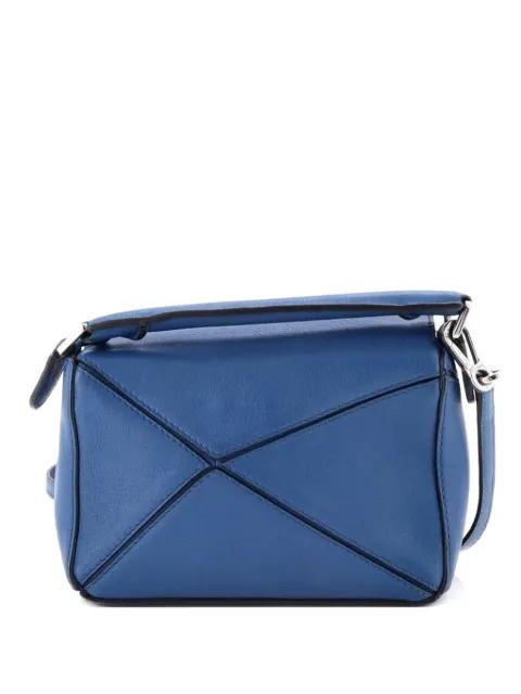 Puzzle Bag Leather Mini crossbody bag by LOEWE 