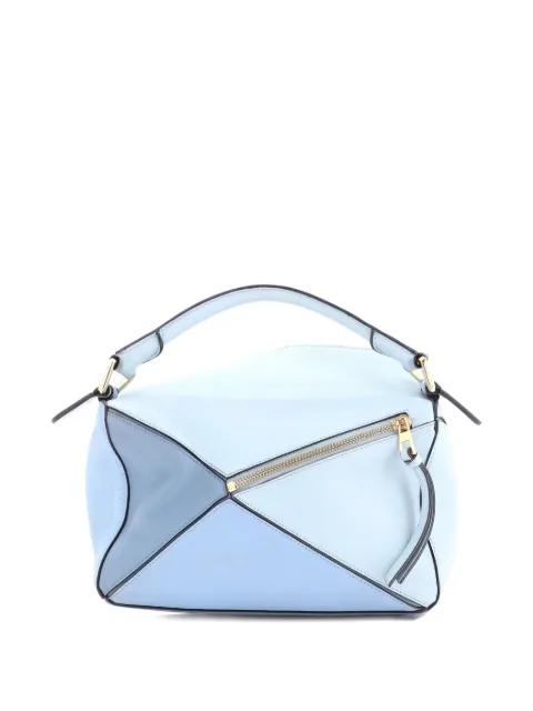 Puzzle Bag Leather Small satchel by LOEWE 