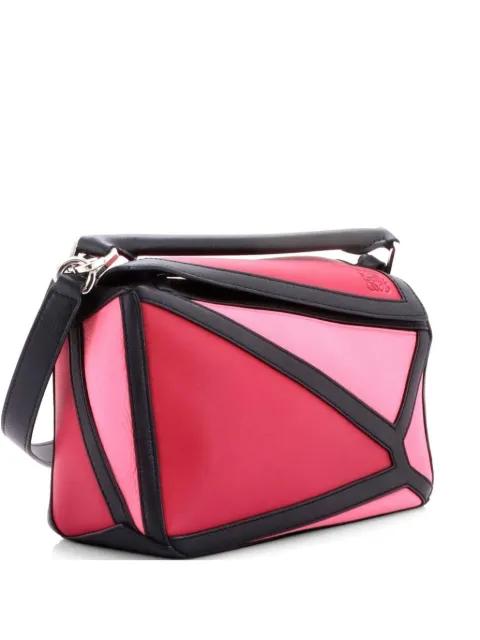Puzzle Bag Leather Small satchel by LOEWE 