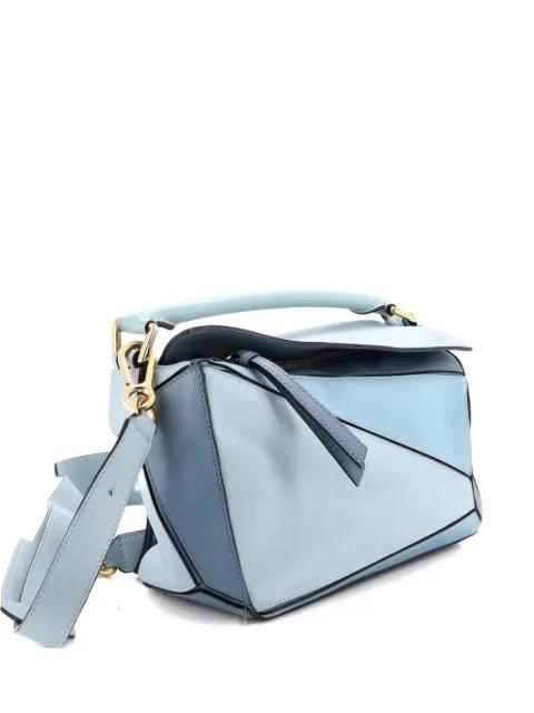 Puzzle Bag Leather Small satchel by LOEWE 