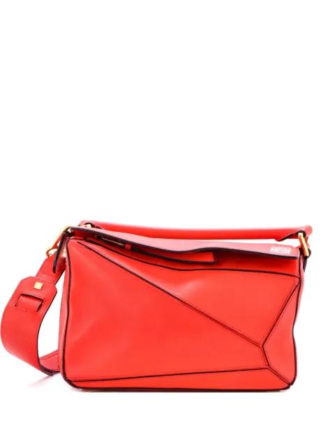Puzzle Bag Leather Small satchel by LOEWE 