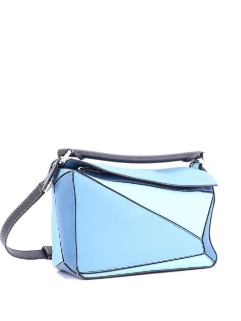 Puzzle Bag Leather Small satchel by LOEWE 