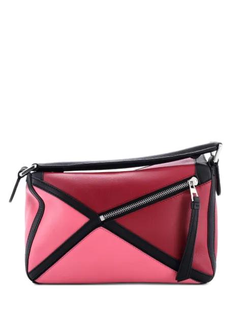 Puzzle Bag Leather Small satchel by LOEWE 