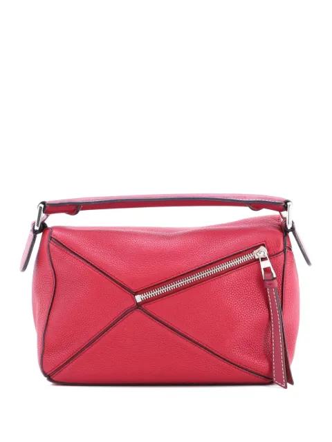 Puzzle Bag Leather Small satchel by LOEWE 
