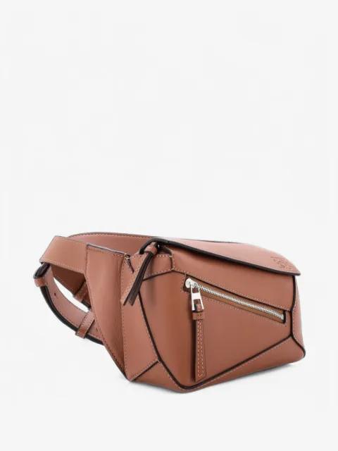 Puzzle Bumbag Leather Mini belt bag by LOEWE 