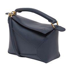Puzzle Edge grained calf leather mini bag by LOEWE