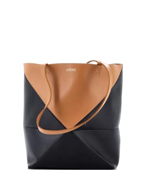Puzzle Fold Leather Medium tote bag by LOEWE 