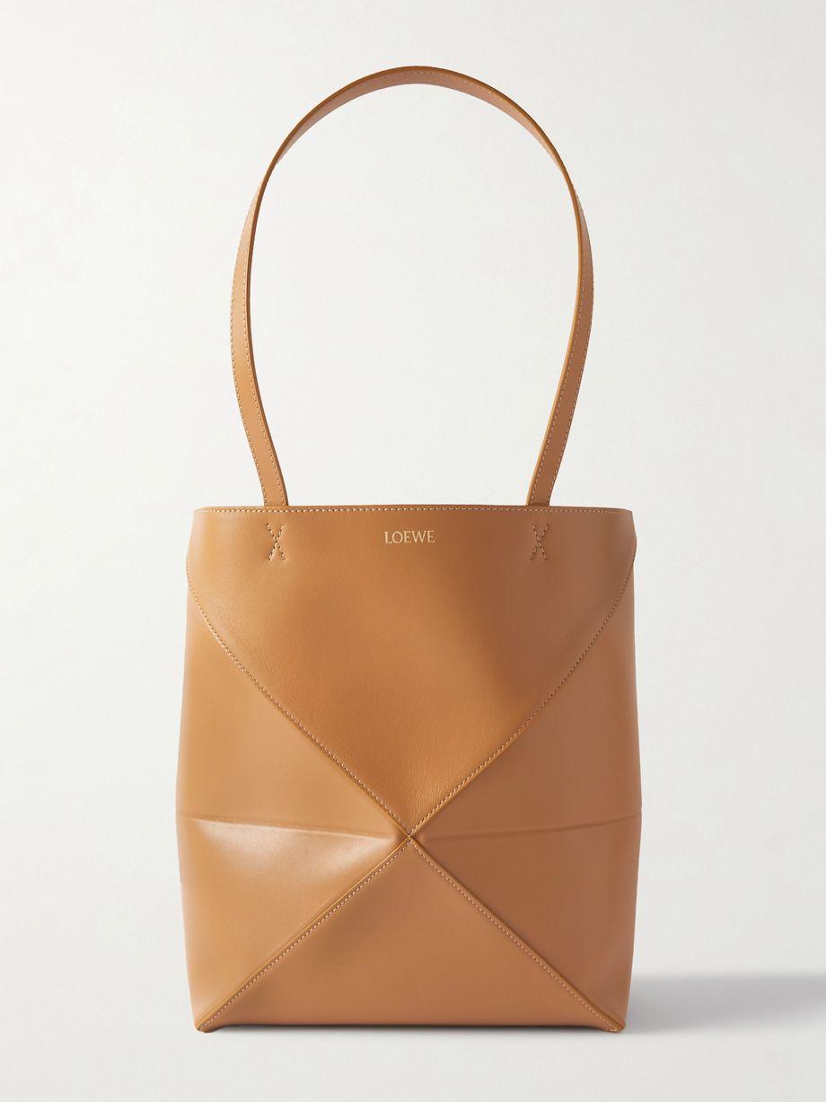 Puzzle Fold convertible medium leather tote by LOEWE