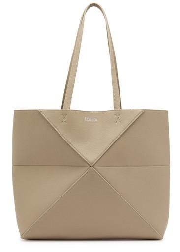 Puzzle Fold medium leather tote bag by LOEWE