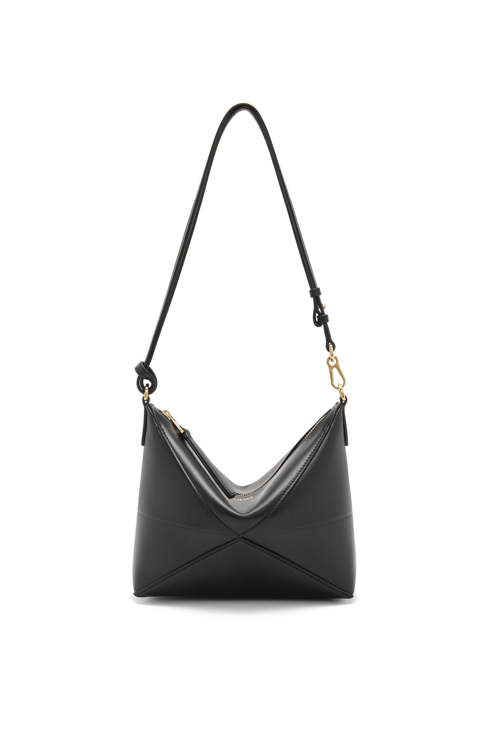 Puzzle Fold pouch in shiny nappa calfskin by LOEWE