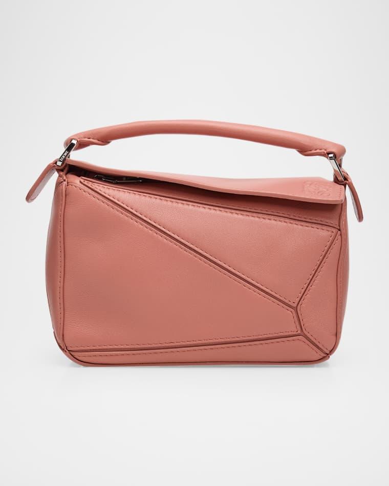 Puzzle Mini Top-Handle Bag in Nappa Leather by LOEWE
