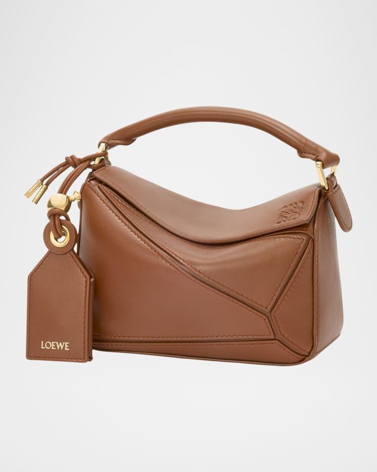 Puzzle Mini Top-Handle Bag in Nappa Leather by LOEWE