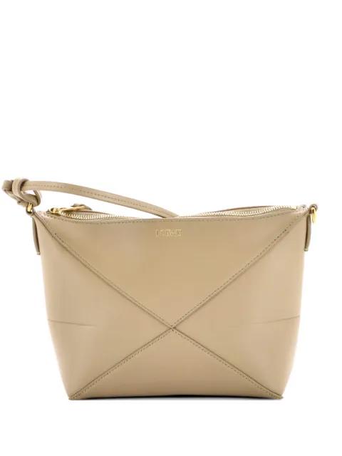 Puzzle Pouch Bag Leather clutch bag by LOEWE 