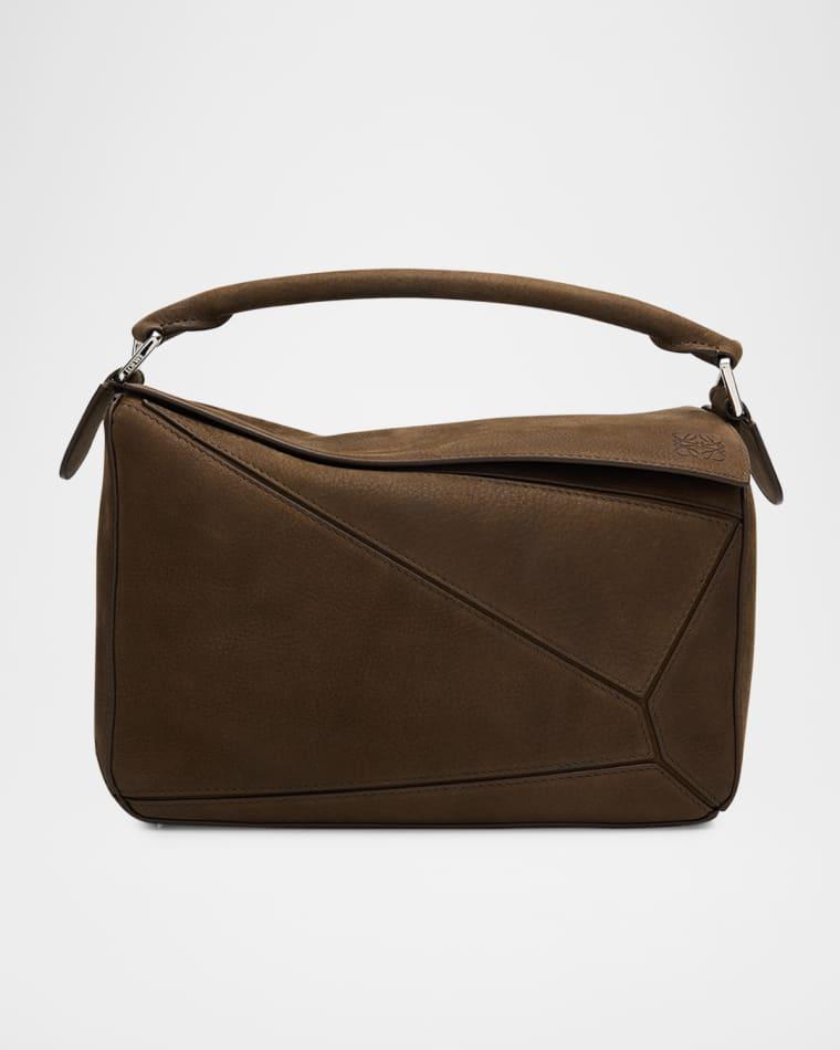 Puzzle Small Top-Handle Bag in Smooth Leather by LOEWE