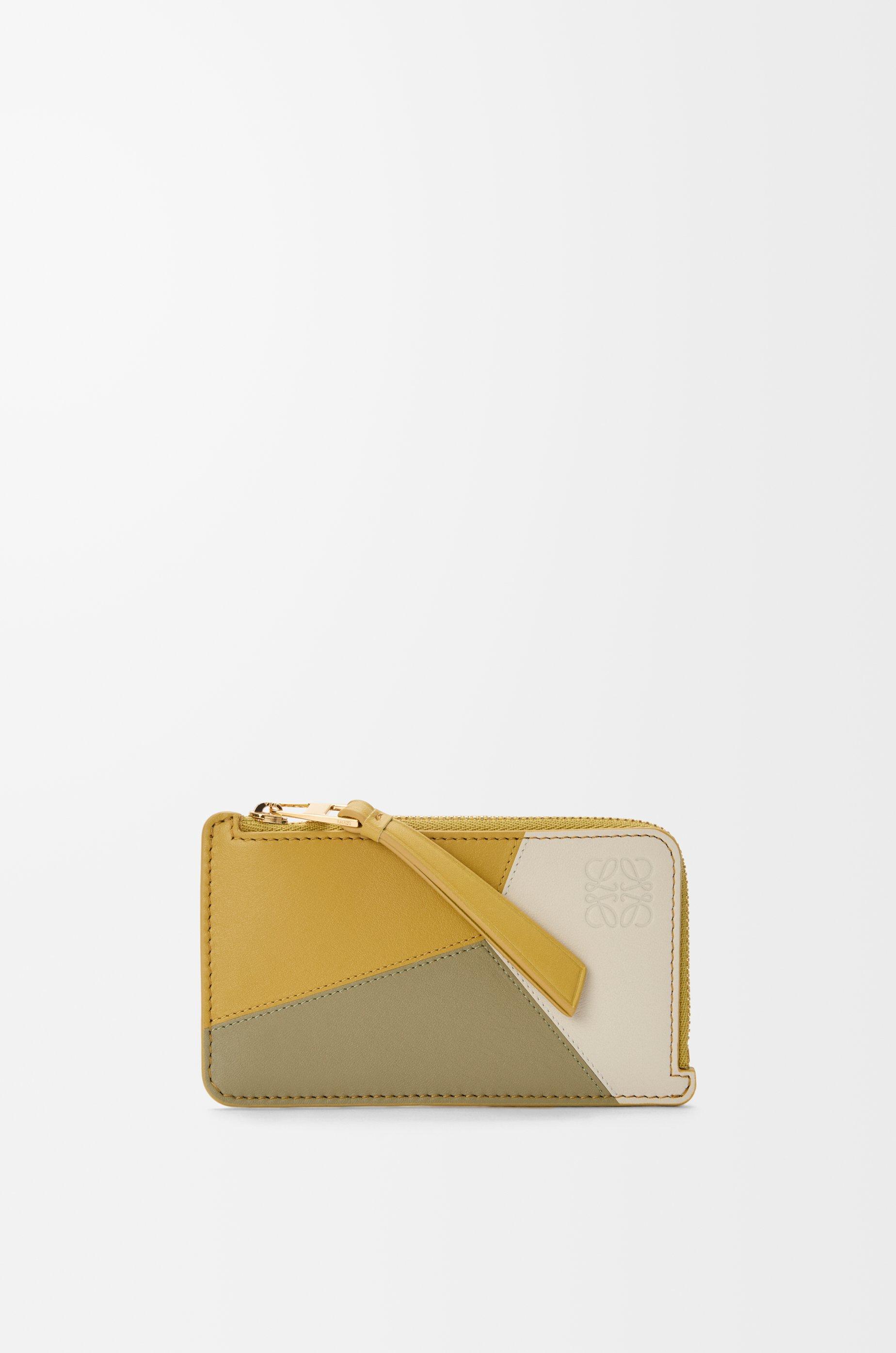 Puzzle coin cardholder in classic calfskin by LOEWE