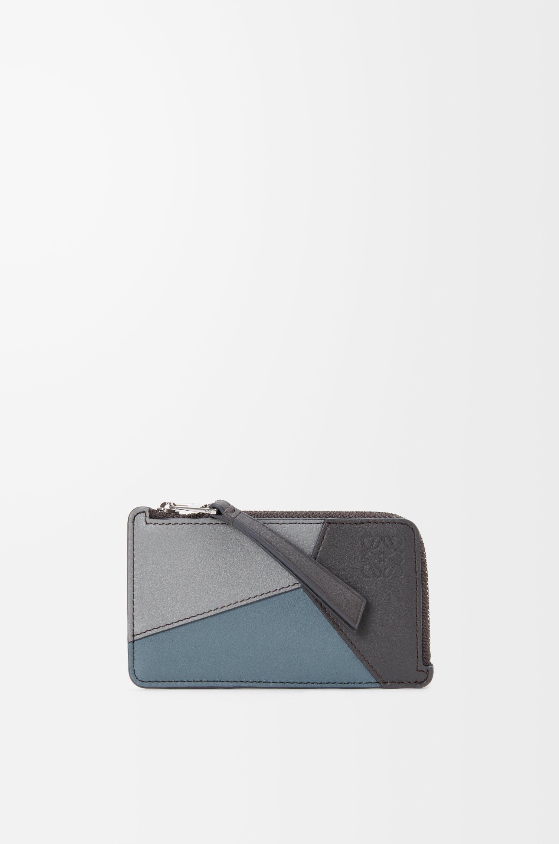 Puzzle coin cardholder in classic calfskin by LOEWE