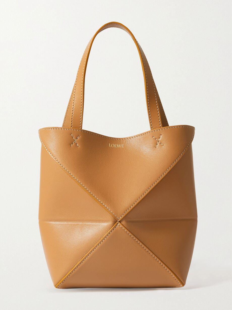 Puzzle convertible mini leather tote by LOEWE