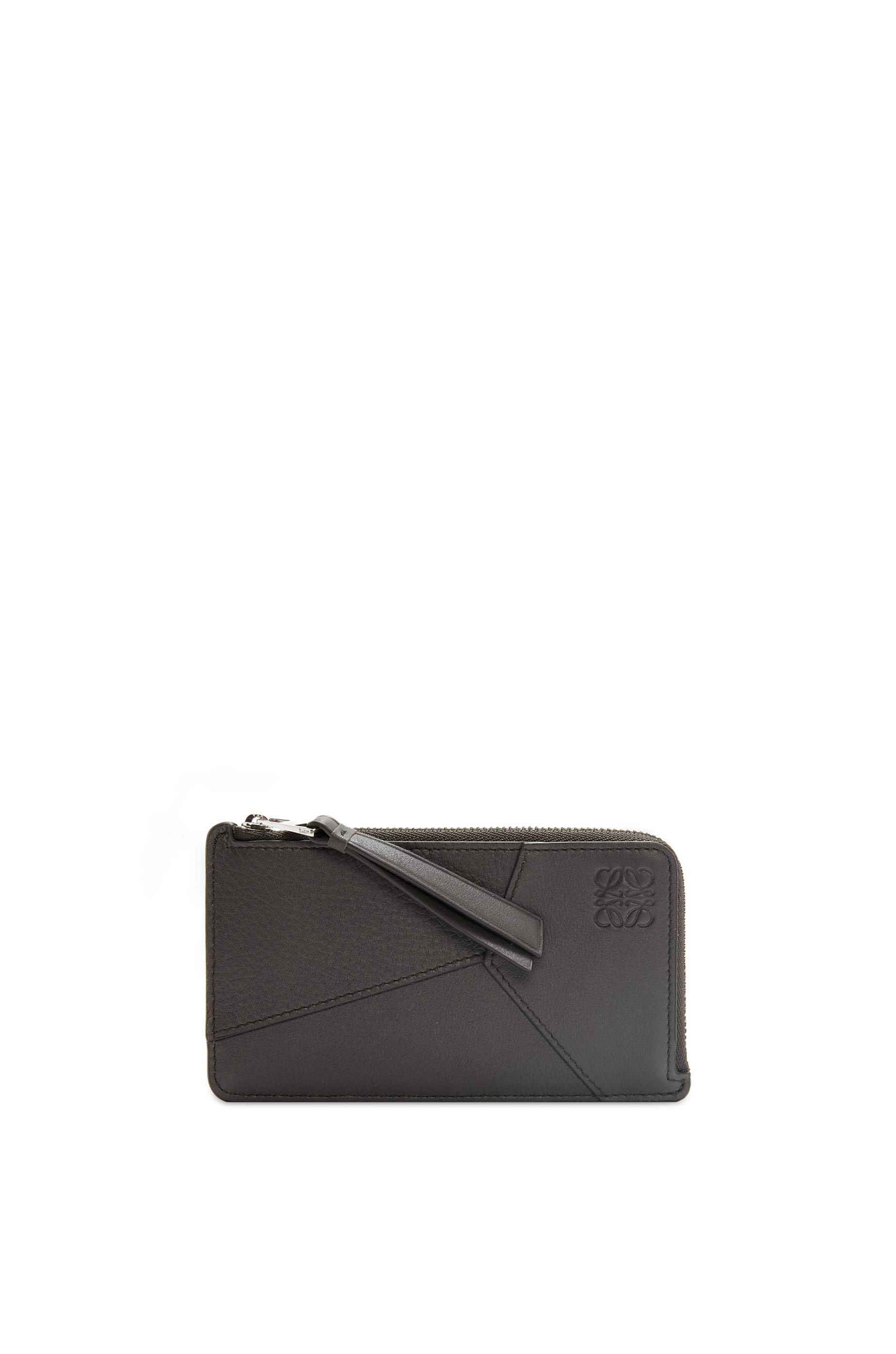 Puzzle long coin cardholder in classic calfskin by LOEWE