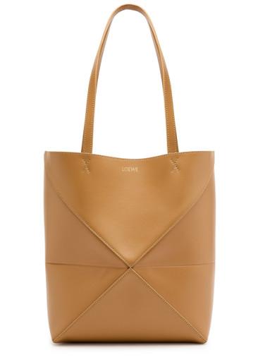 Puzzle medium leather tote by LOEWE
