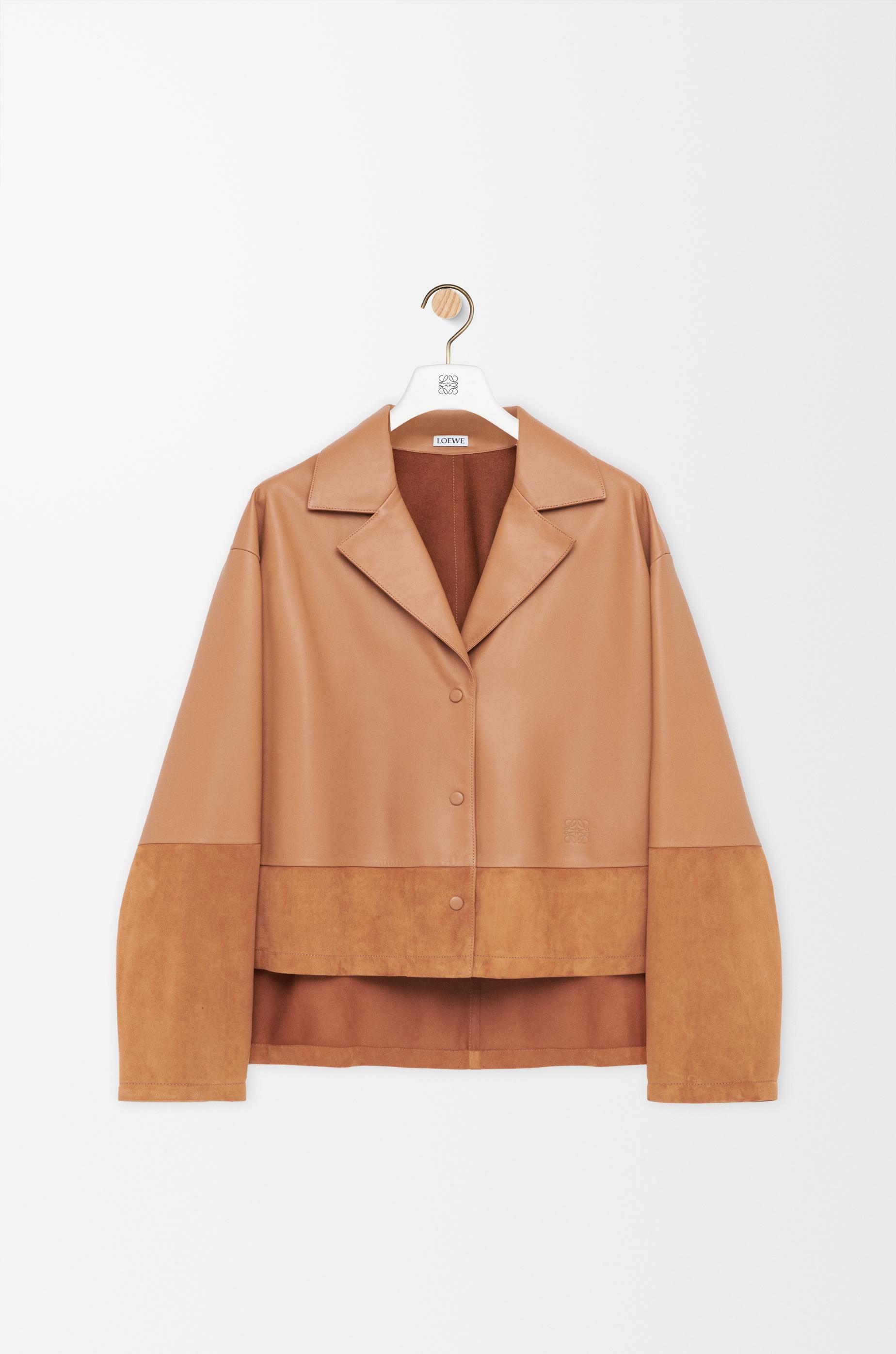 Pyjama blouse in nappa lambskin by LOEWE