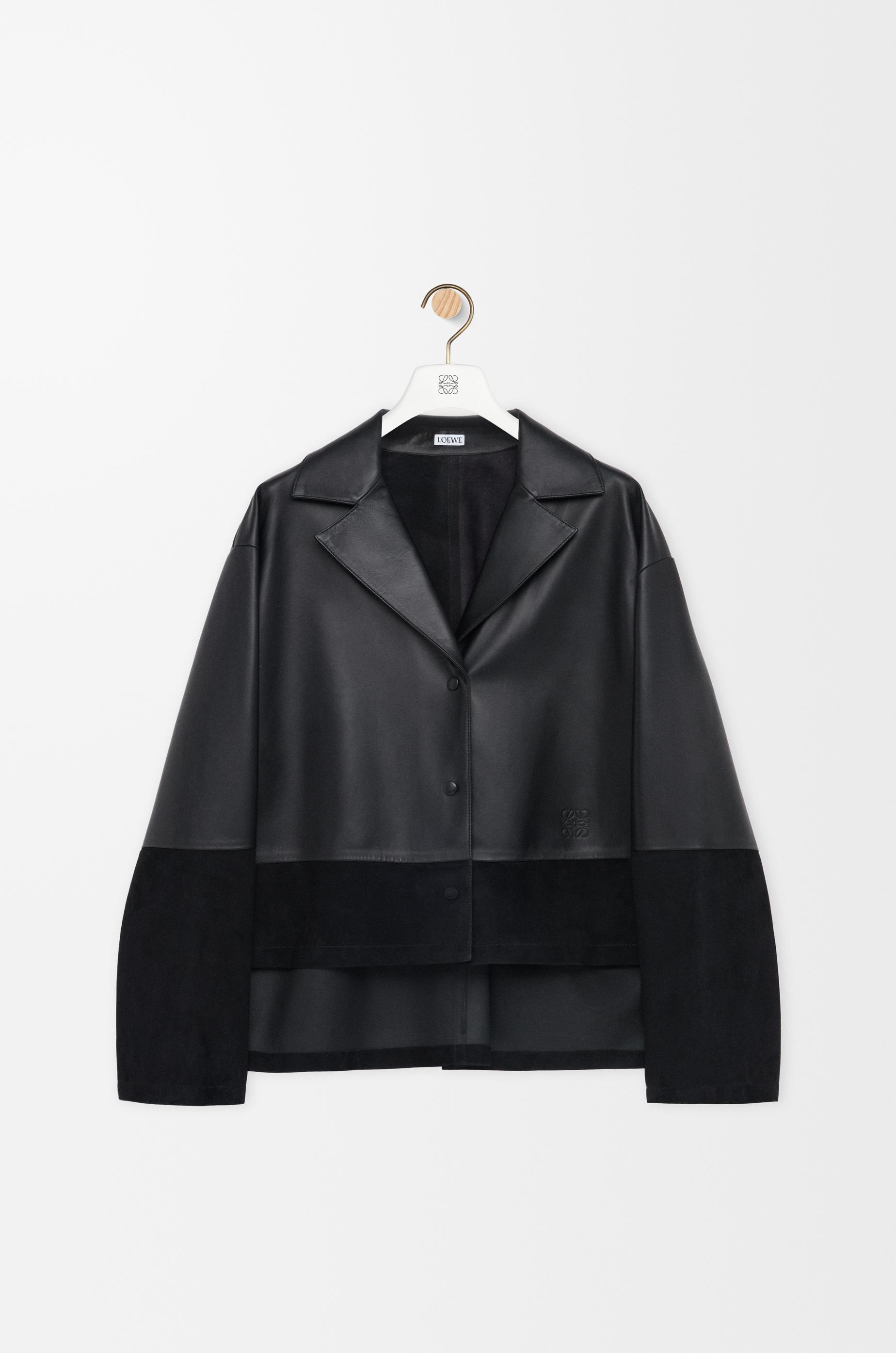 Pyjama blouse in nappa lambskin by LOEWE