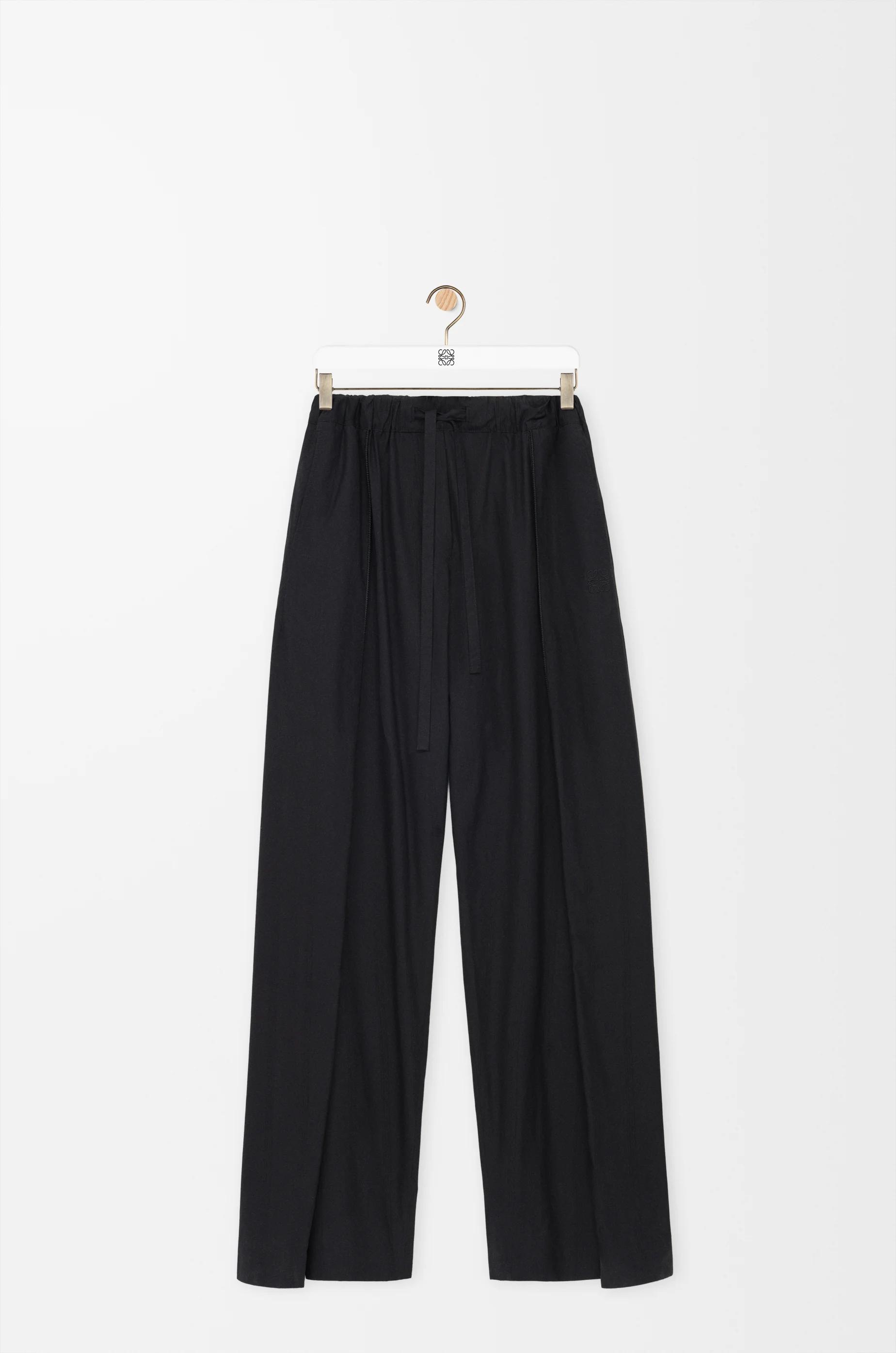 Pyjama trousers in silk and cotton by LOEWE