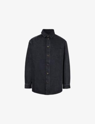 Relaxed-Fit Anagram Denim Shirt by LOEWE