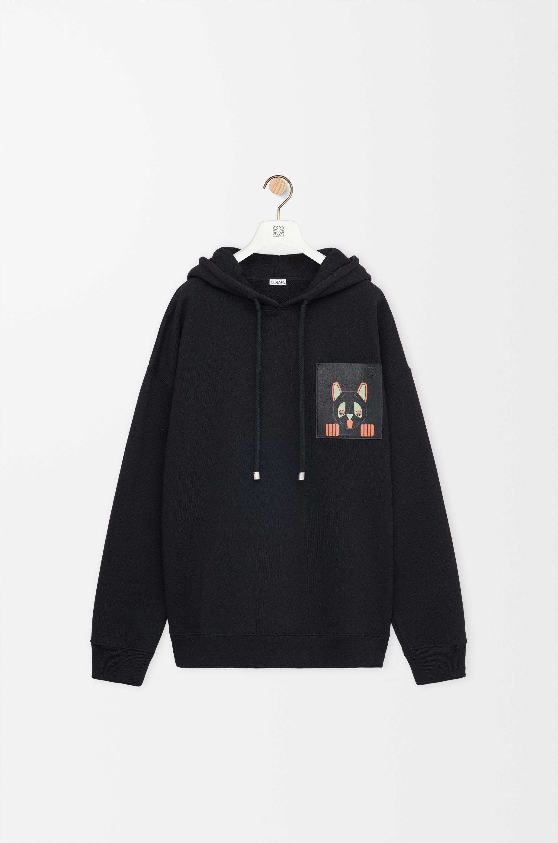 Relaxed fit hoodie in cotton by LOEWE
