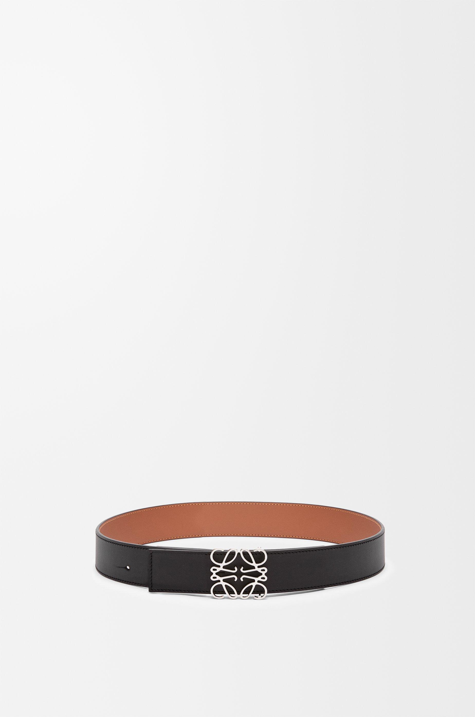 Reversible Anagram belt in smooth calfskin by LOEWE