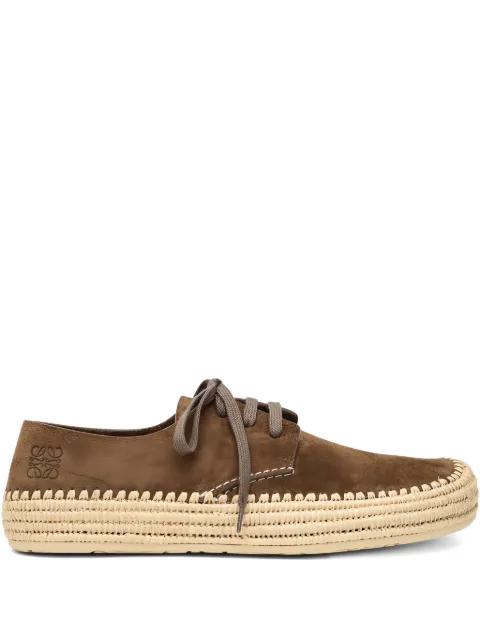 Rio debossed-logo espadrilles by LOEWE