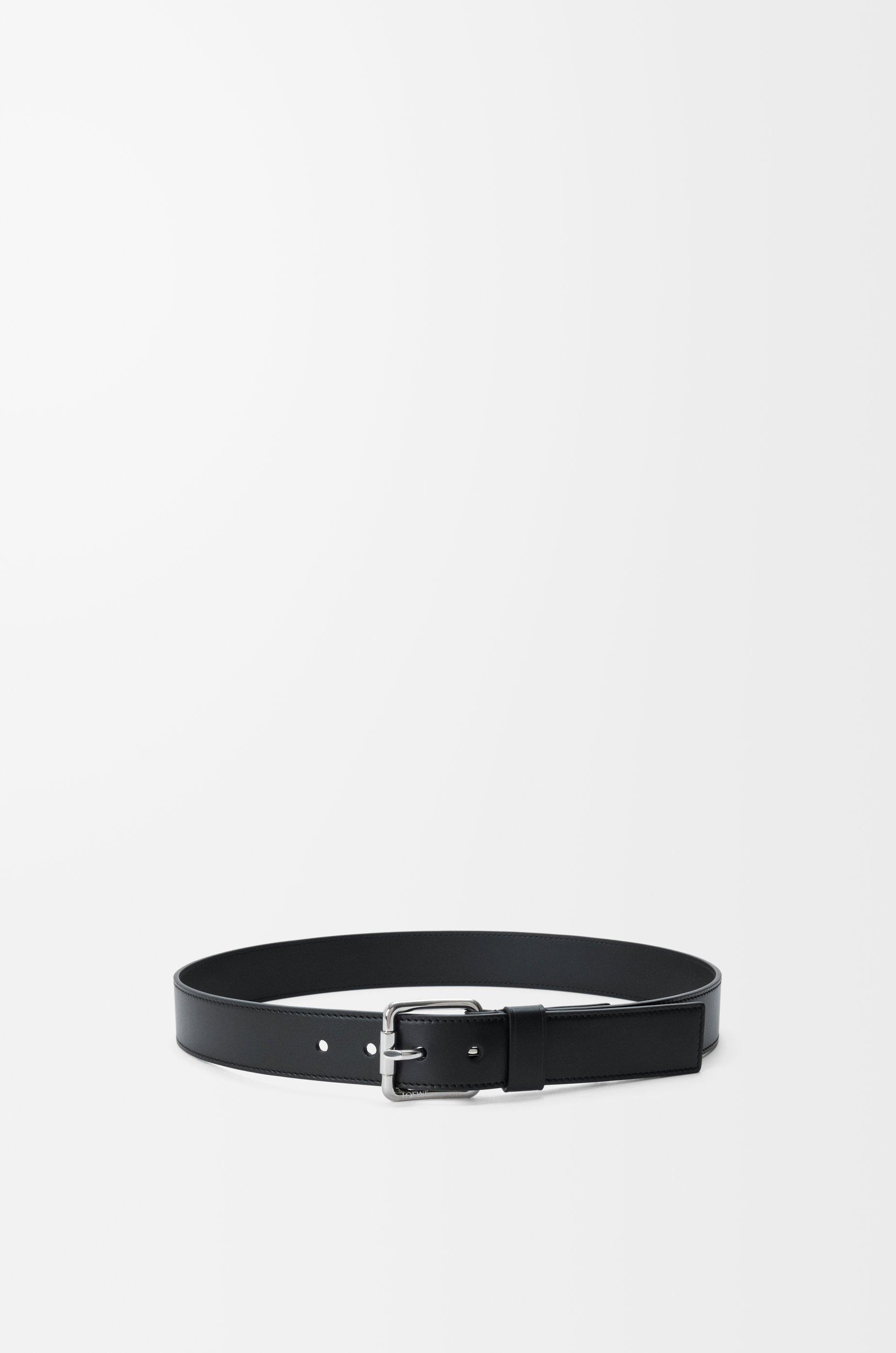 Roller Curve belt in shiny sleek calfskin by LOEWE