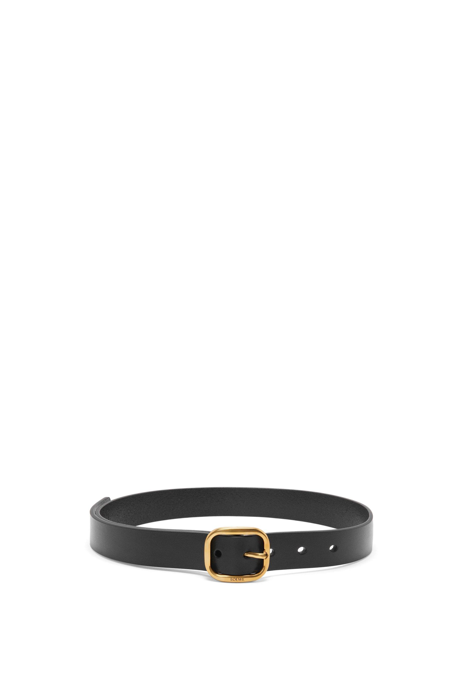 Rounded soft belt in classic calfskin by LOEWE