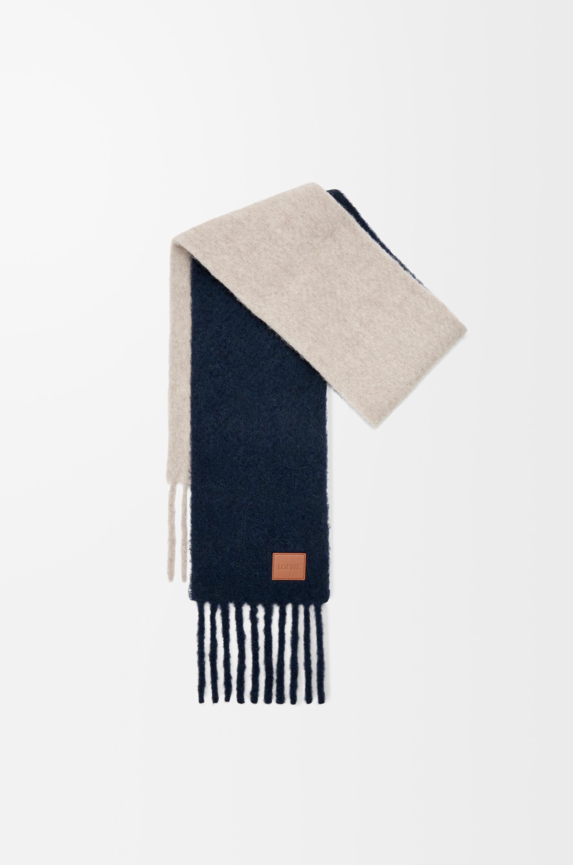 Scarf in alpaca and wool by LOEWE