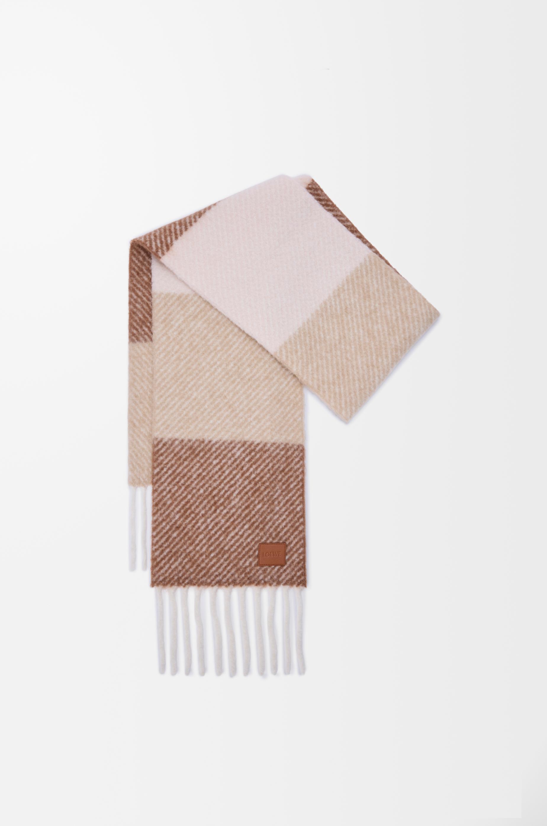 Scarf in alpaca and wool blend by LOEWE
