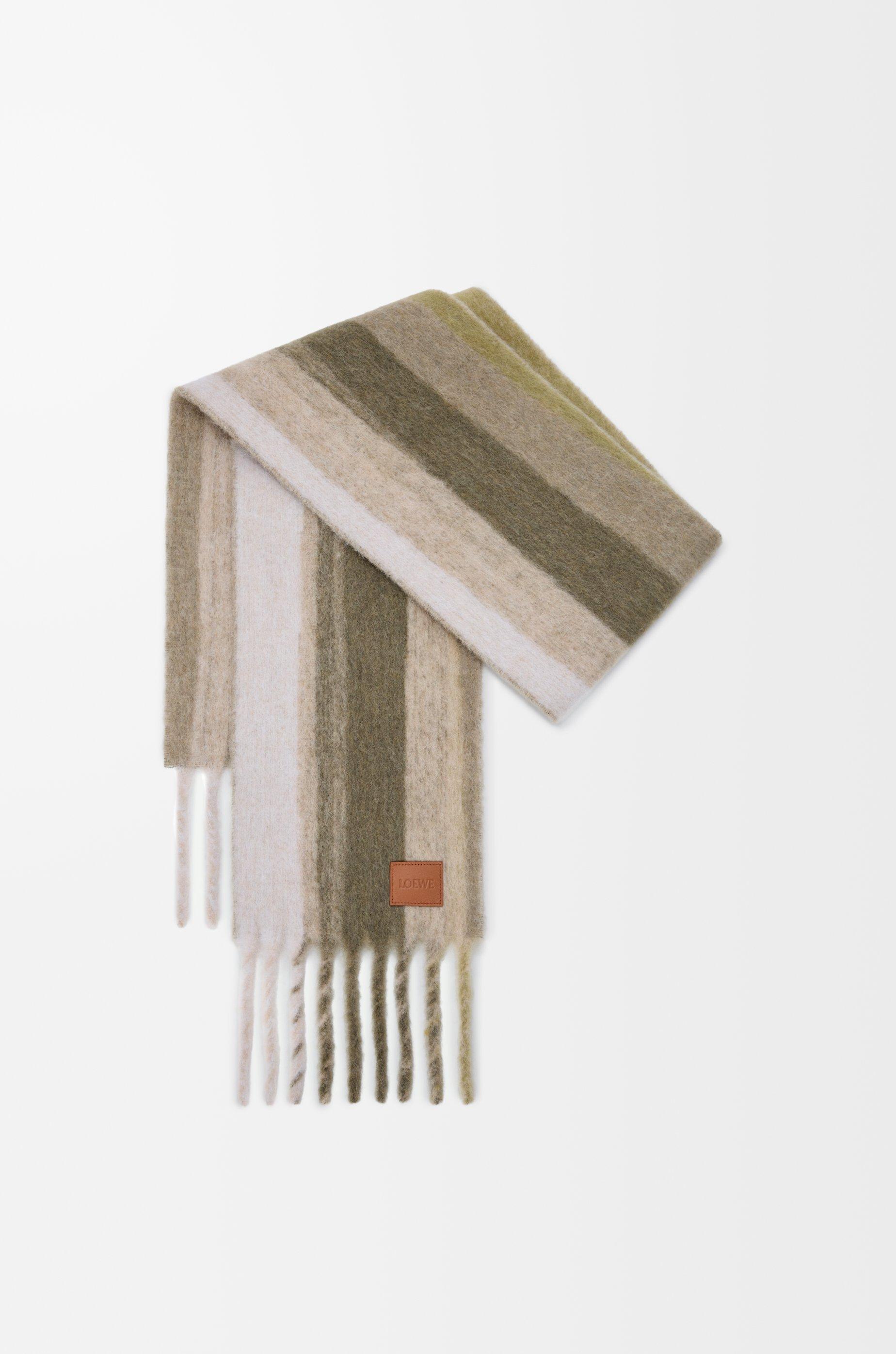 Scarf in alpaca and wool blend by LOEWE