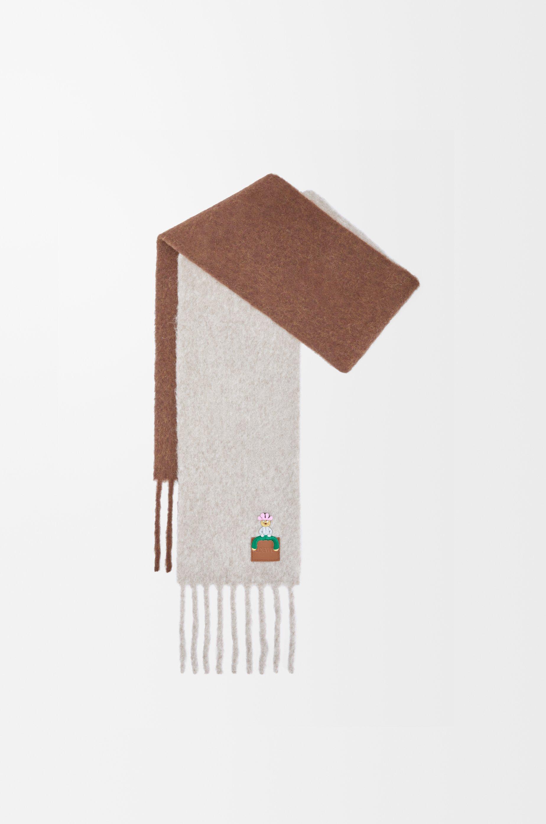 Scarf in alpaca and wool blend by LOEWE