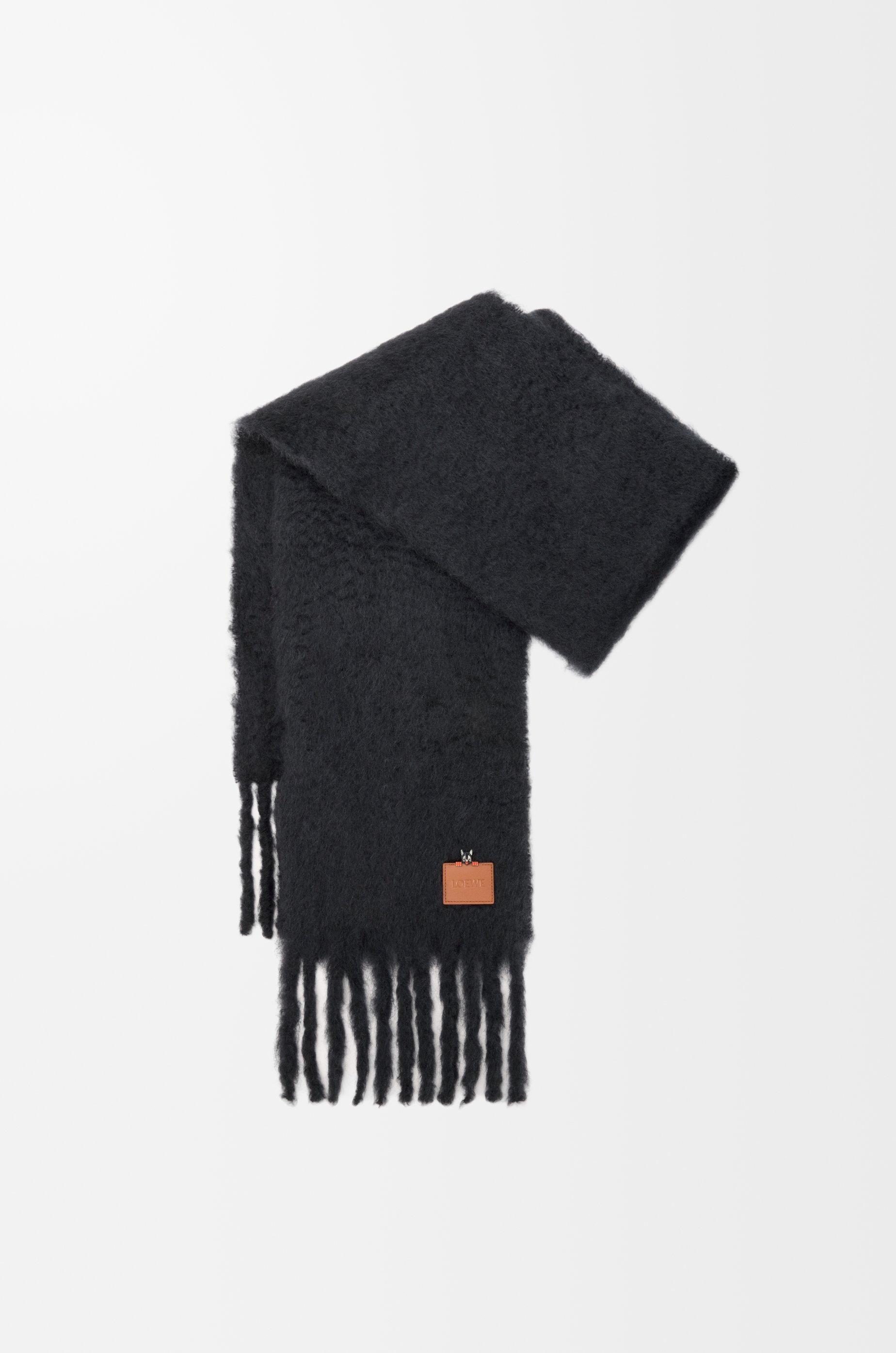 Scarf in mohair and wool blend by LOEWE
