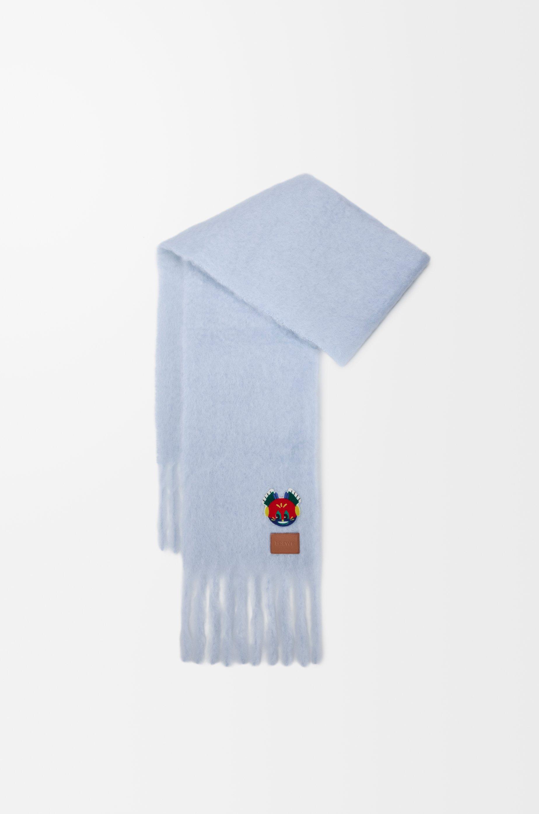 Scarf in mohair and wool blend by LOEWE
