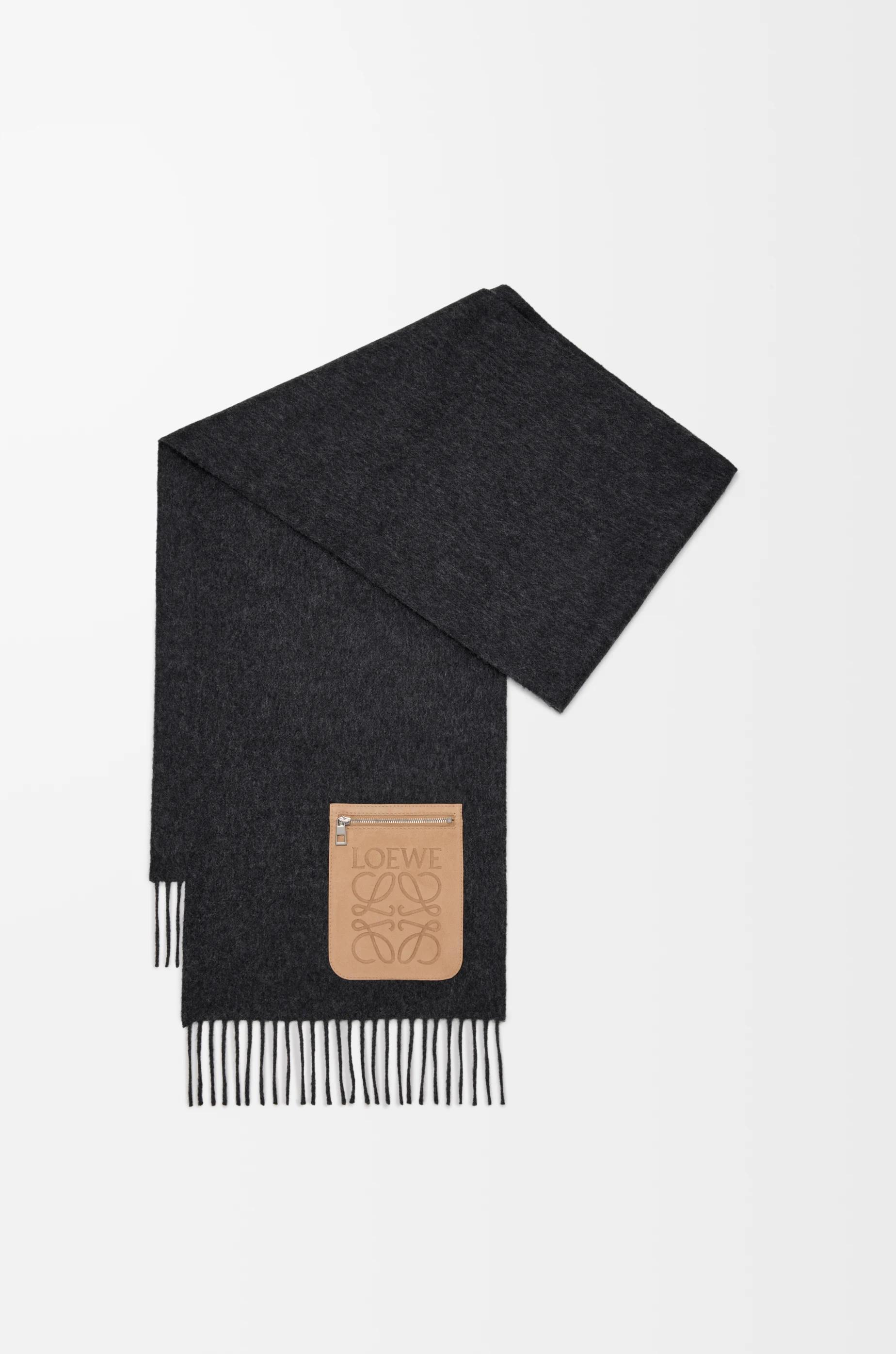 Scarf in wool and cashmere by LOEWE