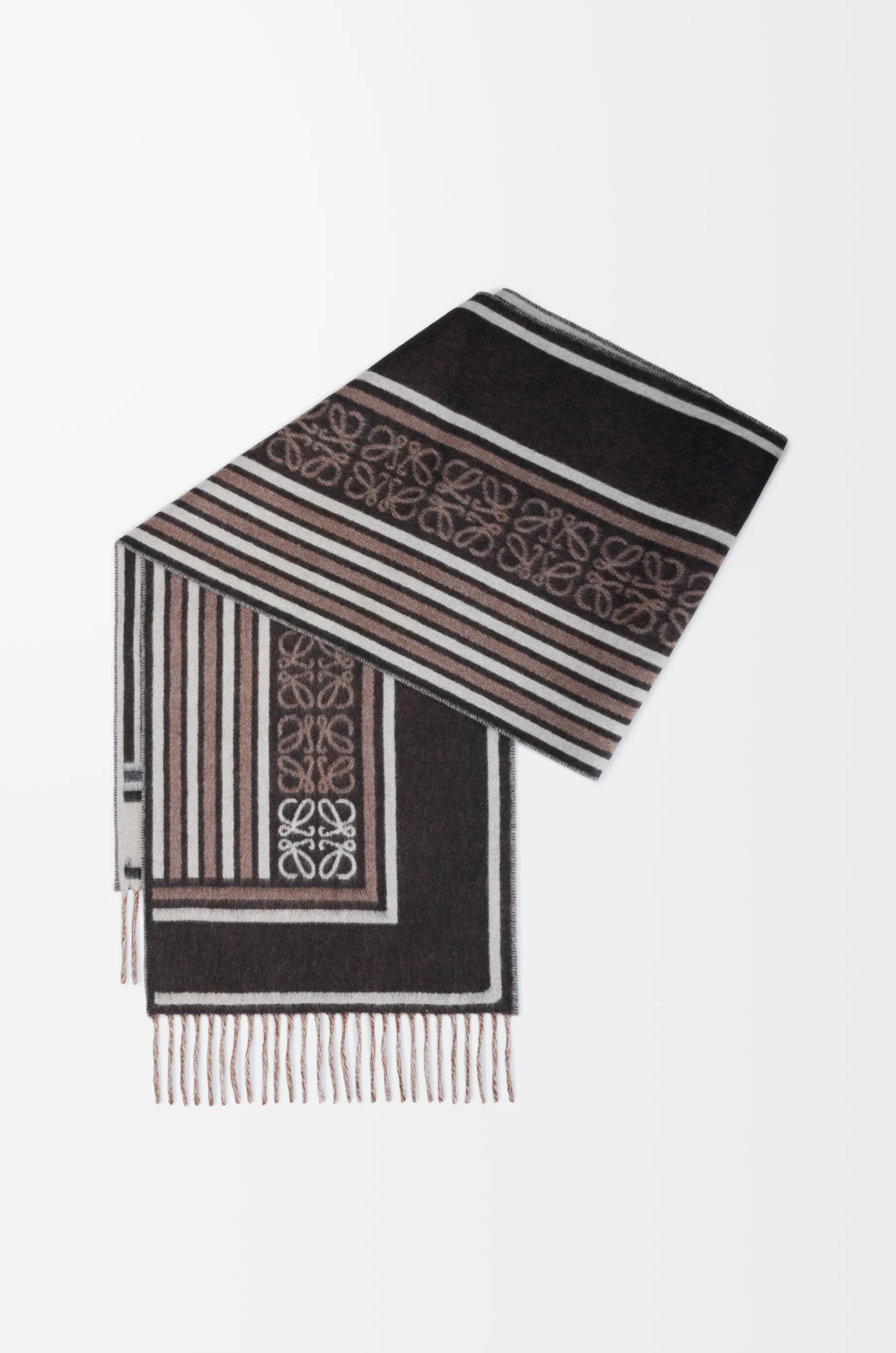 Scarf in wool and cashmere by LOEWE