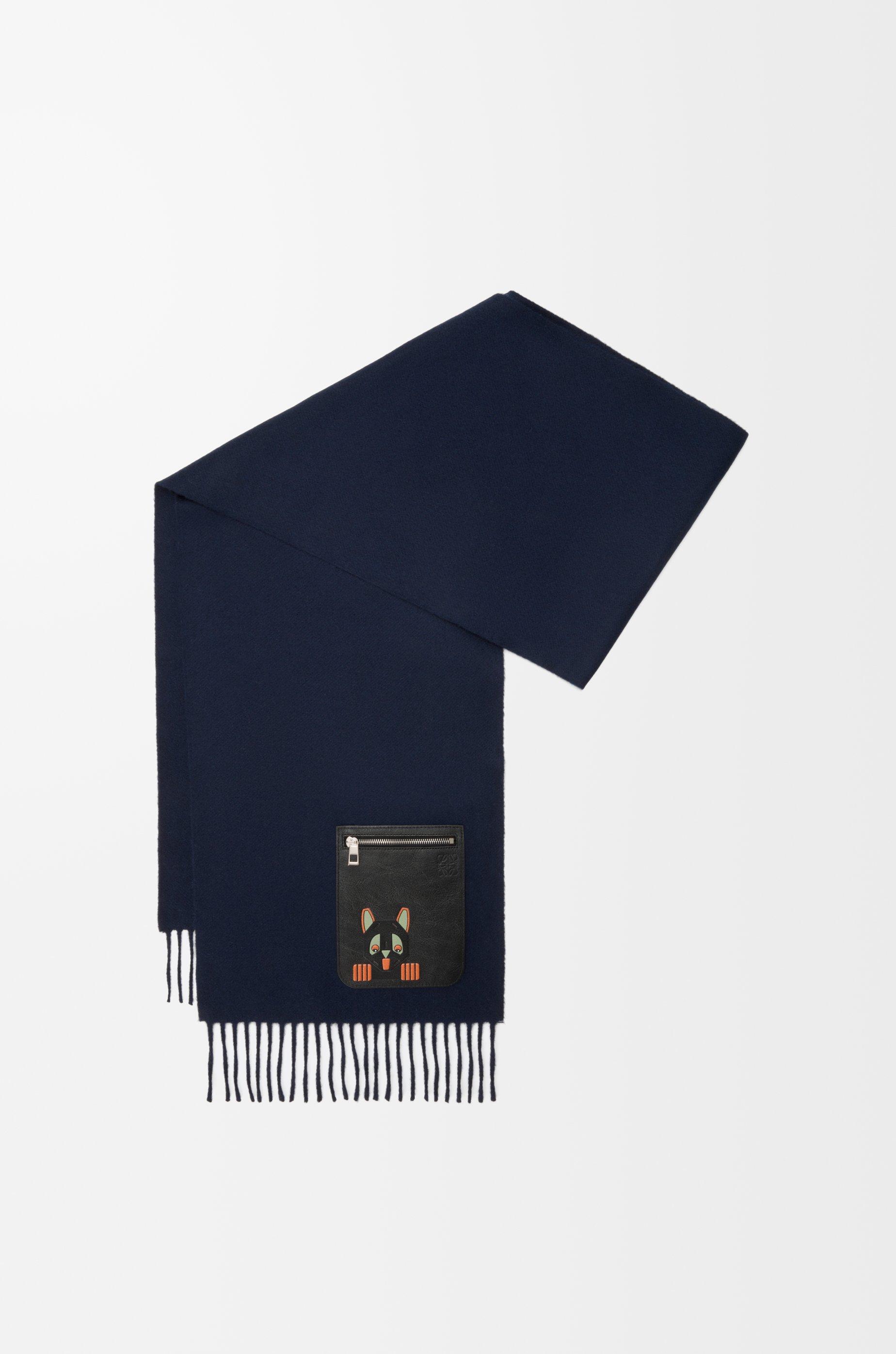 Scarf in wool and cashmere by LOEWE